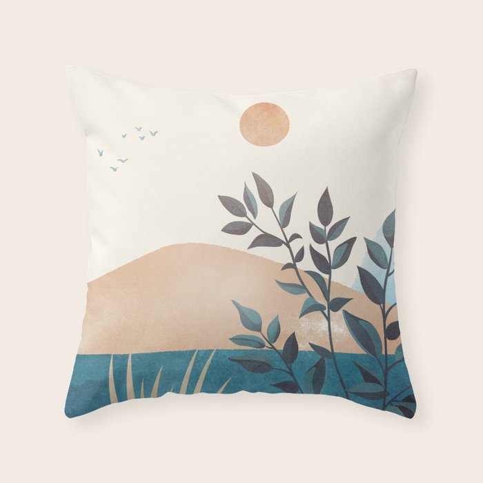 Nostalgic Beauty III  Throw Pillow Gallery Image 6