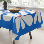 Bloom: Cobalt Blue Matisse Color Series 02 Tablecloth Gallery Image 3