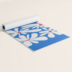 Bloom: Cobalt Blue Matisse Color Series 02 Yoga Mat Gallery Image 2