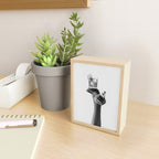 Fashionable Drink - Black And White Mini Art Print Gallery Image 2