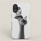 Fashionable Drink - Black And White iPhone Case Gallery Image 1