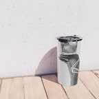 Fashionable Drink - Black And White Travel Mug Gallery Image 4