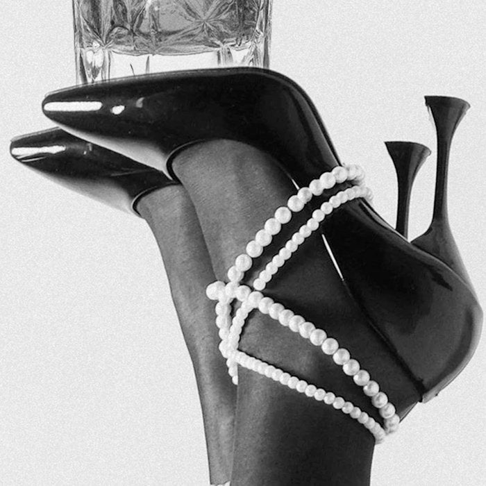Fashionable Drink - Black And White Coffee Mug Gallery Image 2
