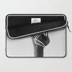 Fashionable Drink - Black And White Laptop Sleeve Gallery Image 2