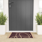 Abstract Line Art Cat 3 Welcome Mat Gallery Image 3