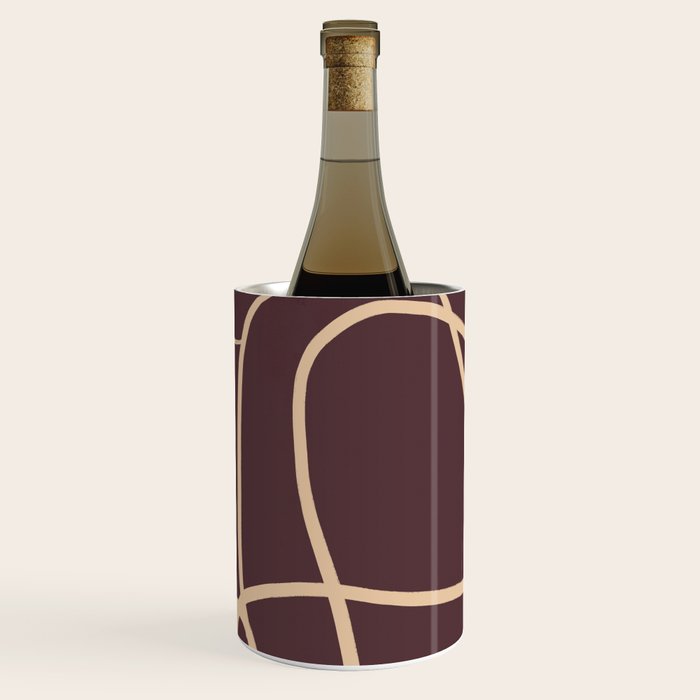 Abstract Line Art Cat 3 Wine Chiller Gallery Image 1