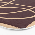 Abstract Line Art Cat 3 Bath Mat Gallery Image 3