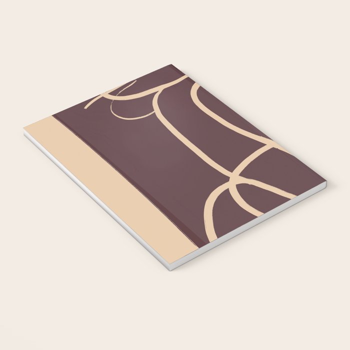 Abstract Line Art Cat 3 Notebook Gallery Image 3