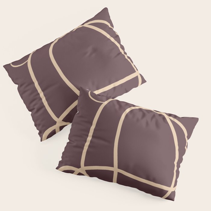 Abstract Line Art Cat 3 Pillow Sham Gallery Image 3