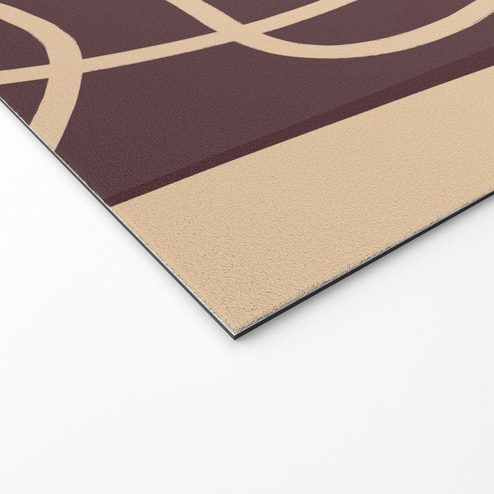 Abstract Line Art Cat 3 Welcome Mat Gallery Image 2