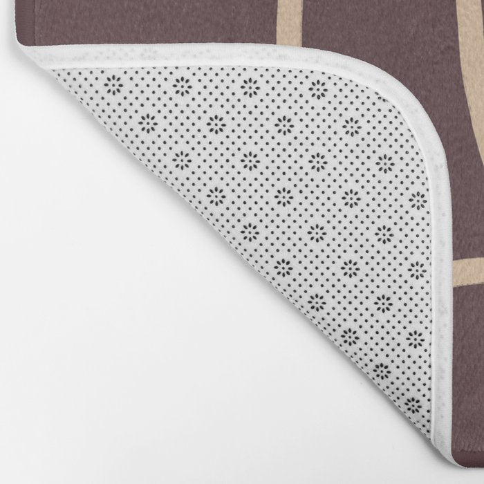 Abstract Line Art Cat 3 Bath Mat Gallery Image 2