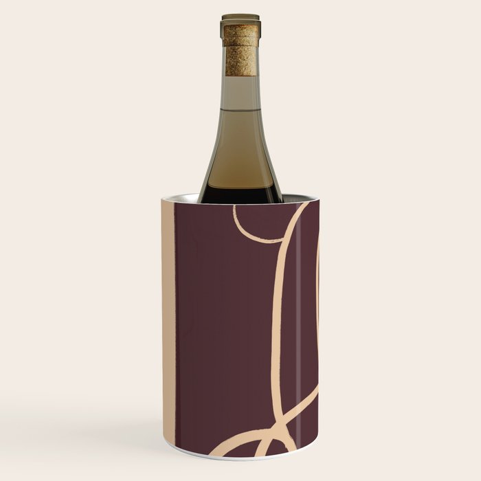 Abstract Line Art Cat 3 Wine Chiller Gallery Image 2