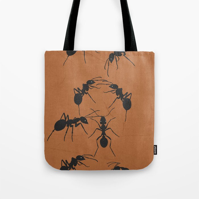 Ants in Formation 1 Tote Bag Gallery Image 1