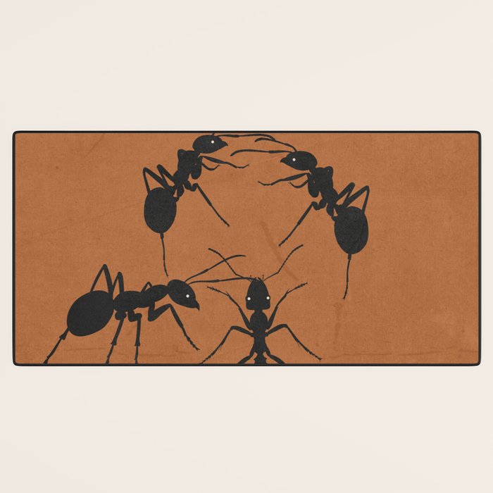 Ants in Formation 1 Desk Mat Gallery Image 3