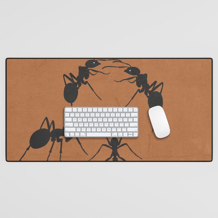 Ants in Formation 1 Desk Mat Gallery Image 1