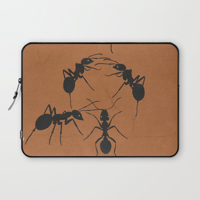 Ants in Formation 1 Laptop Sleeve Gallery Image 1