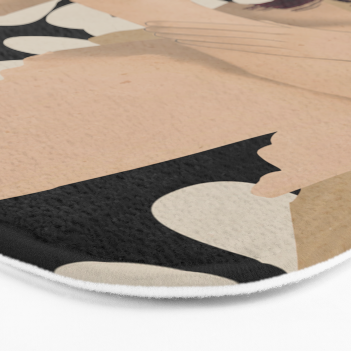 Abstract Art Female Figure 33 Bath Mat Gallery Image 3
