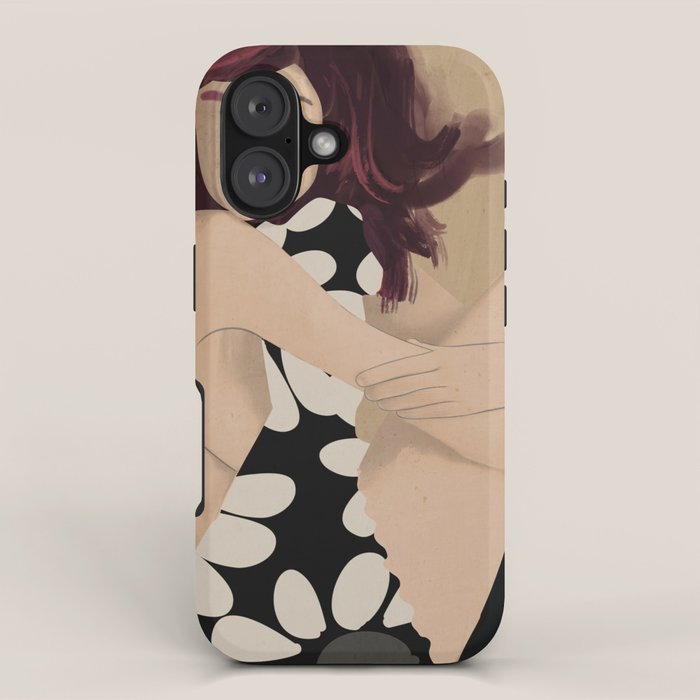 Abstract Art Female Figure 33 iPhone Case Gallery Image 1