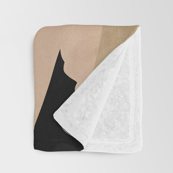 Abstract Art Female Figure 33 Throw Blanket Gallery Image 3