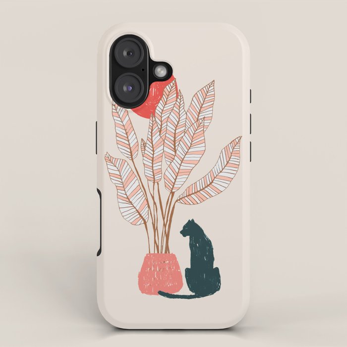 Summer panther iPhone Case Gallery Image 1