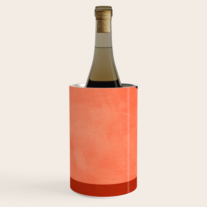 mid century geoemtric abstract autumn 3 Wine Chiller Gallery Image 1
