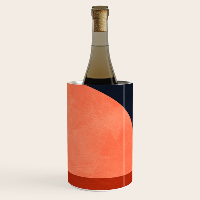 mid century geoemtric abstract autumn 3 Wine Chiller Gallery Image 3