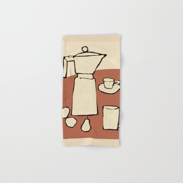 Coffee Time Bath Towel Gallery Image 1