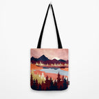 Grapefruit Sky Tote Bag Gallery Image 2