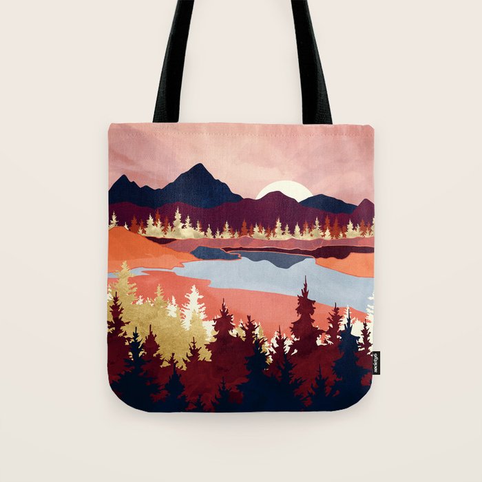Grapefruit Sky Tote Bag Gallery Image 1