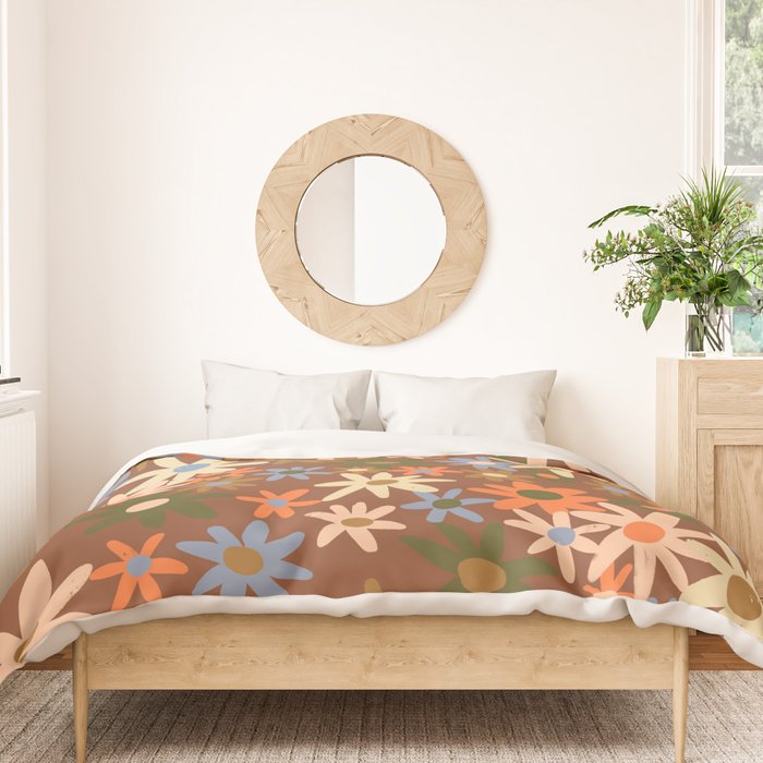 Flower fantasy #1 Duvet Cover Gallery Image 3