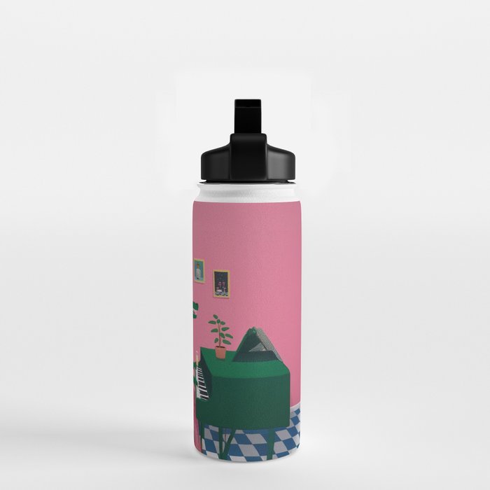 Crocodile Jazz Lounge Vibes Water Bottle Gallery Image 2