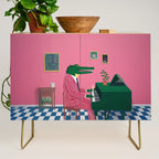 Crocodile Jazz Lounge Vibes Credenza Gallery Image 1
