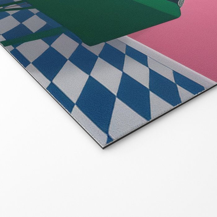 Crocodile Jazz Lounge Vibes Welcome Mat Gallery Image 2