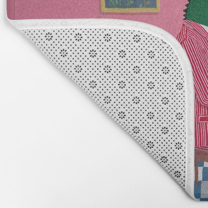 Crocodile Jazz Lounge Vibes Bath Mat Gallery Image 2