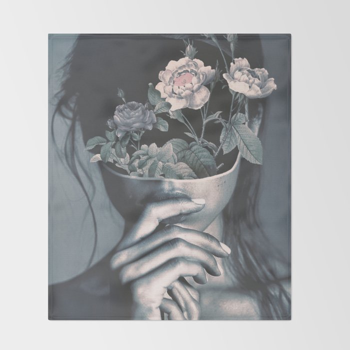 inner garden Throw Blanket Gallery Image 2