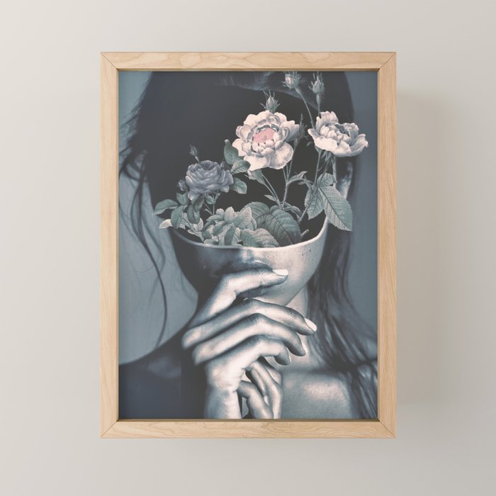 inner garden Mini Art Print Gallery Image 1