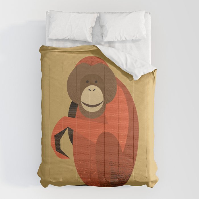Whimsy Orangutan Comforter Gallery Image 6