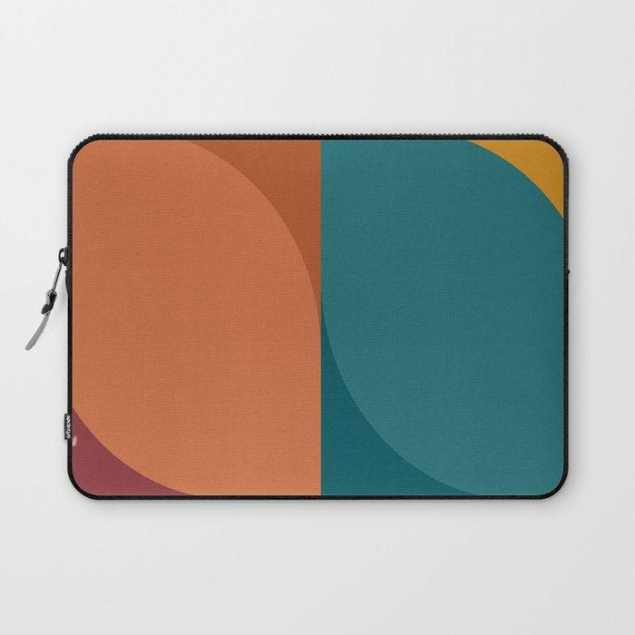 Almond Abstract XII Laptop Sleeve Gallery Image 1
