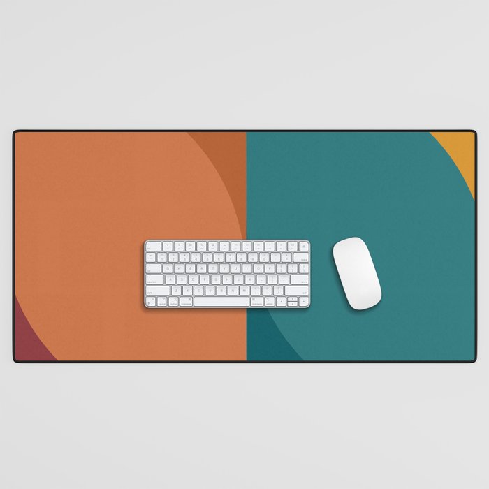 Almond Abstract XII Desk Mat Gallery Image 1