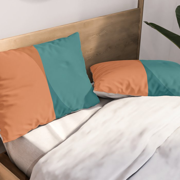 Almond Abstract XII Pillow Sham Gallery Image 2