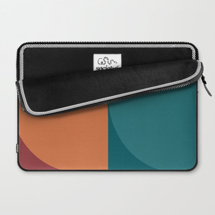 Almond Abstract XII Laptop Sleeve Gallery Image 2