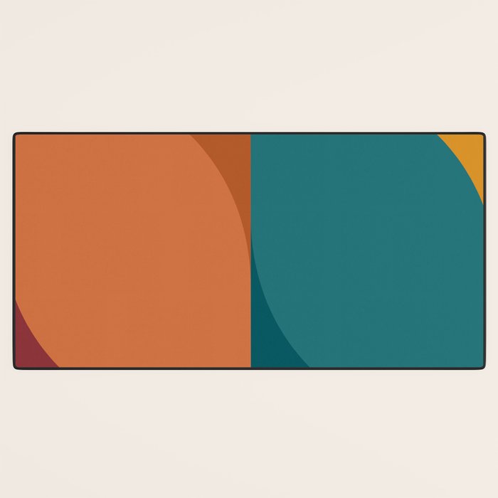 Almond Abstract XII Desk Mat Gallery Image 3