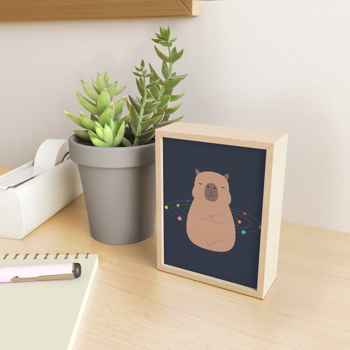 Capybara Universe Mini Art Print Gallery Image 2