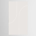 Modern Minimal Line Abstract XLIII Tablecloth Gallery Image 2