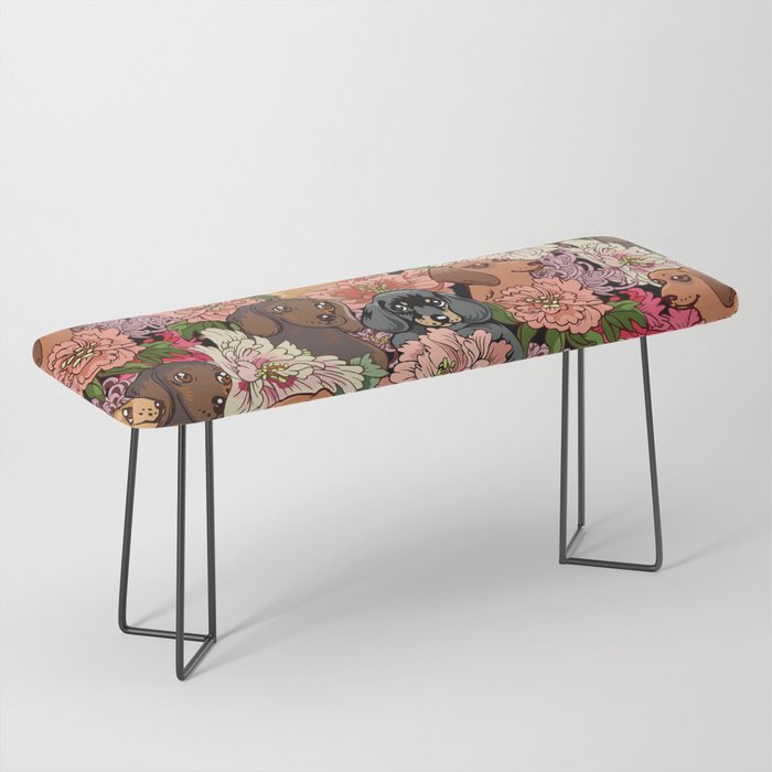 Because Dachshund Bench Gallery Image 1