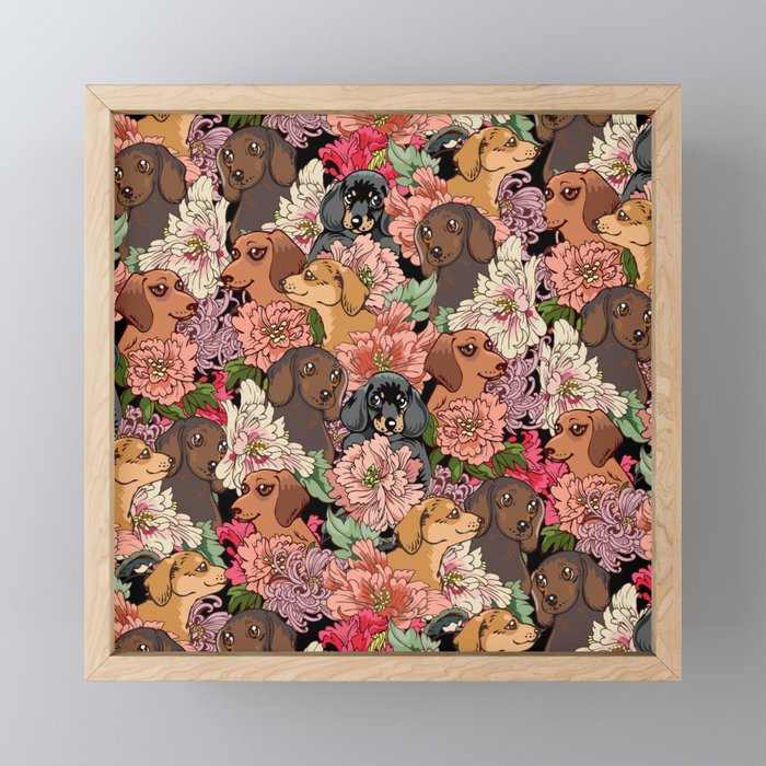 Because Dachshund Mini Art Print Gallery Image 1