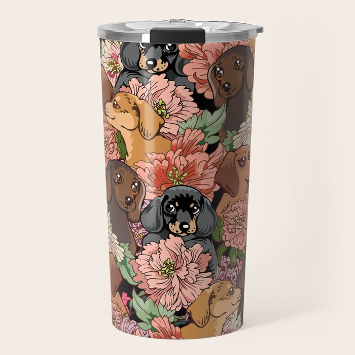 Because Dachshund Travel Mug Gallery Image 1