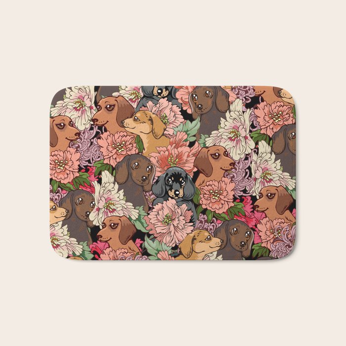 Because Dachshund Bath Mat Gallery Image 1