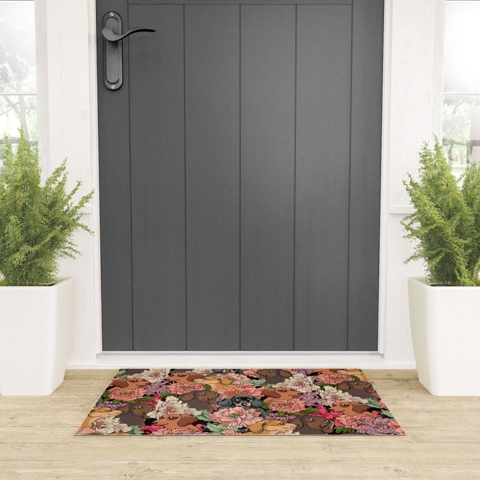 Because Dachshund Welcome Mat Gallery Image 3