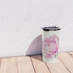 Peony flower painted in watercolor Travel Mug Gallery Image 4